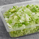 Chopped Iceberg Lettuce 5 lb. - 4/Case