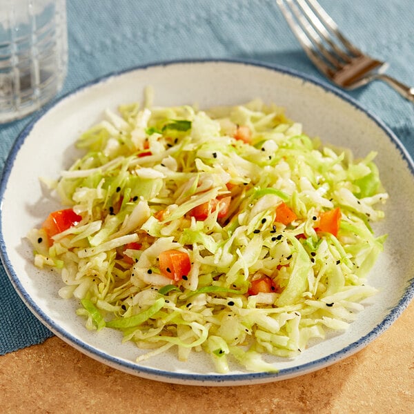 Plain Cabbage Slaw 5 lb. - 4/Case