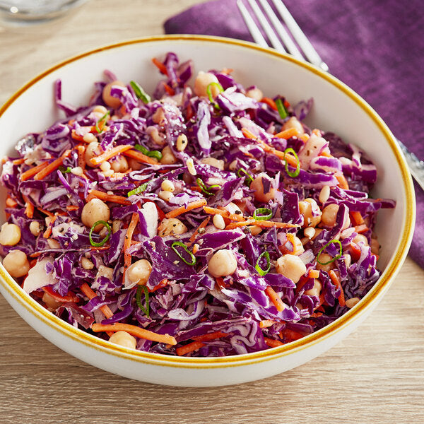 Shredded Red Cabbage 5 lb. - 4/Case