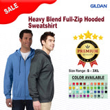 Gildan® Heavy Blend Full-Zip Hooded Sweatshirt