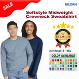 Gildan® Softstyle Midweight Crewneck Long Sleeve Sweatshirt