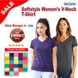 Gildan® Softstyle Women’s V-Neck T-Shirt