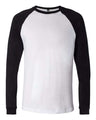 BELLA + CANVAS Men's Long Sleeve Jersey Baseball Tee