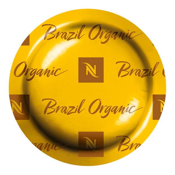Nespresso Professional Brazil Organic Single Origin Single-Serve Coffee Capsules - 50/Pack
