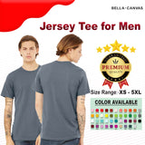 BELLA + CANVAS® Crewneck Short Sleeve Jersey Tee