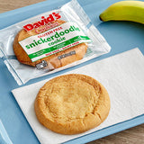 David's Cookies 3 oz. Gluten-Free Individually-Wrapped Snickerdoodle Cookie - 24/Case