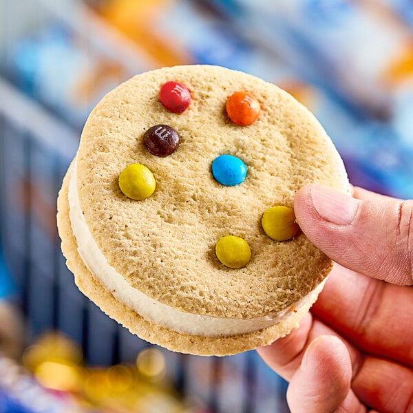M&M's® Ice Cream Sandwich 4 oz. - 24/Case