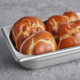 Ditsch Authentic German Sliced Soft Pretzel Bun 4 oz. - 80/Case