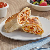 Clara's Kitchen Plant-Based Vegan Bean and Cheese Breakfast Burrito 8 oz. - 12/Case