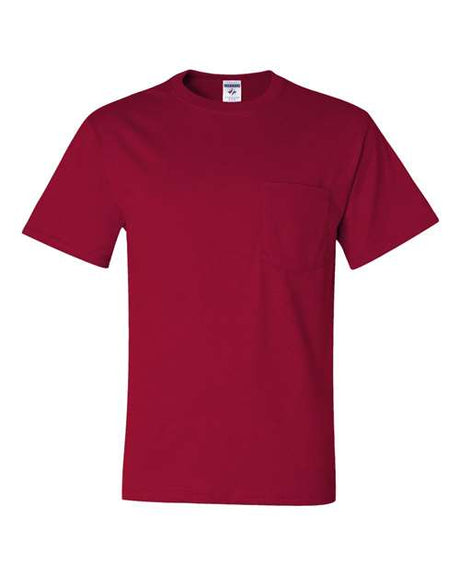 JERZEES Unisex Dri-Power 50/50 Pocket T-Shirt