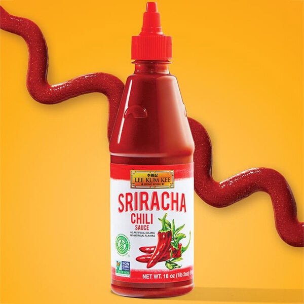 Lee Kum Kee 18 oz. Sriracha Chili Sauce - 12/Case