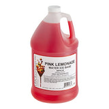 I. Rice Pink Lemonade Water Ice Base 1 Gallon - 4/Case