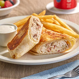 Clara's Kitchen Chicken Bacon Ranch Wrap 8 oz. - 12/Case