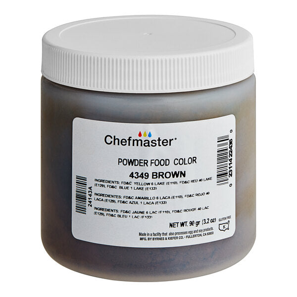 Chefmaster Brown Dry Powder Food Color 90 Gram