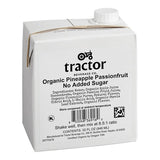 Tractor Beverage Co. Organic Pineapple Passion Fruit NSA Beverage 8.5:1 Concentrate 32 fl. oz. - 12/Case