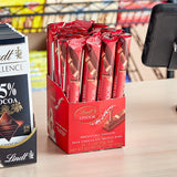 Lindt Lindor Milk Chocolate Truffle Bar 1.3 oz. - 192/Case