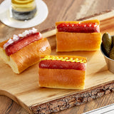 Vienna Beef 3" 16/1 Skinless Mini Beef Frank - 160/Case