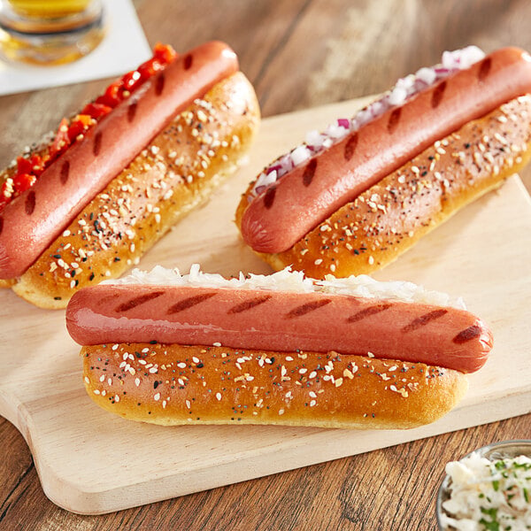 Vienna Beef 7" 5/1 Skinless Beef Frank - 50/Case