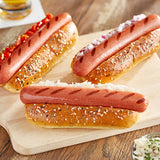 Vienna Beef 7" 5/1 Skinless Beef Frank - 50/Case