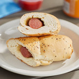 Benny's Bagel Dogs Beef Bagel Dog 5 oz. - 12/Case