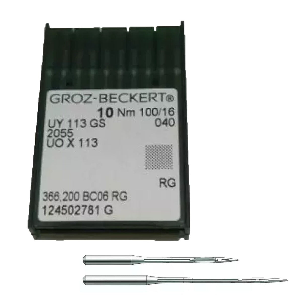 10 Pieces GROZ-BECKERT UY 113 GS 2055 Chromium Sewing Machine Needles
