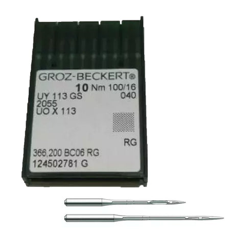 10 Pieces GROZ-BECKERT UY 113 GS 2055 Chromium Sewing Machine Needles