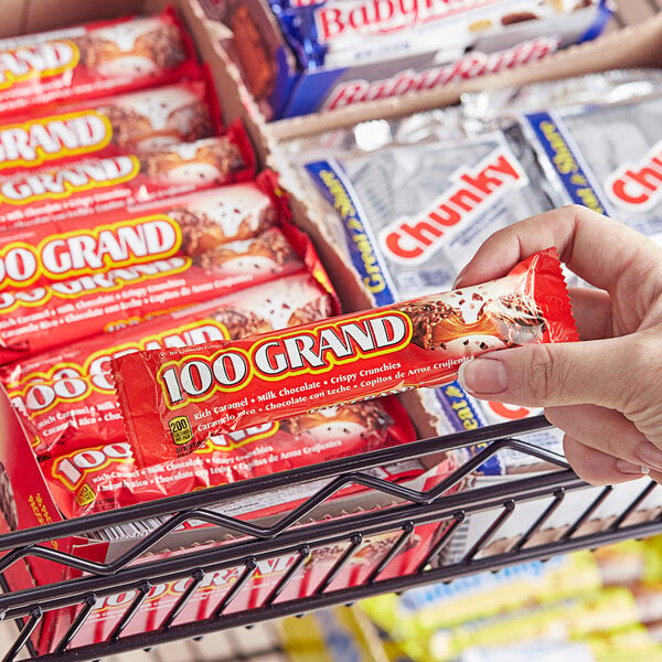 100 Grand Full Size Candy Bar 1.5 oz. - 432/Case