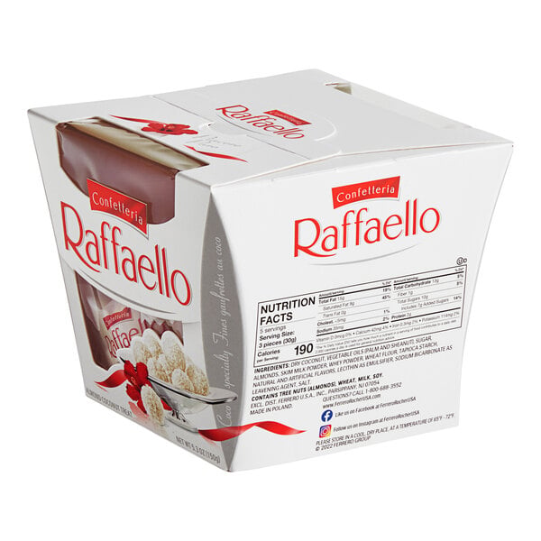 Raffaello Creamy Coconut Almond Candy - 90/Case