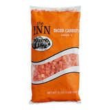 IQF Diced Carrots 2 lb. - 12/Case