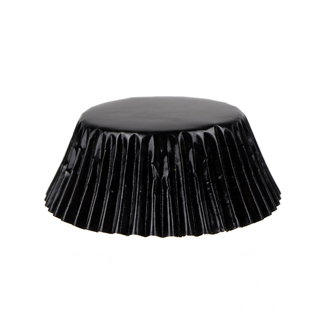 Black Foil Cupcake Liners, 2" Dia. x 1 1/4" High, Pack of 500