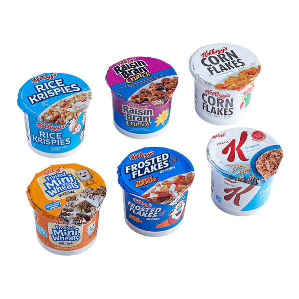 Kellogg's Classic Cereal Cup Assortment 1.95 oz. - 60/Case