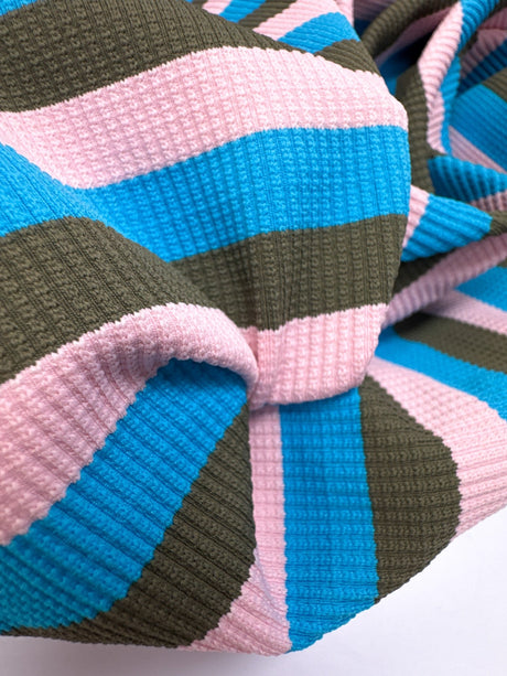 Striped Polyamide Elastane Knit