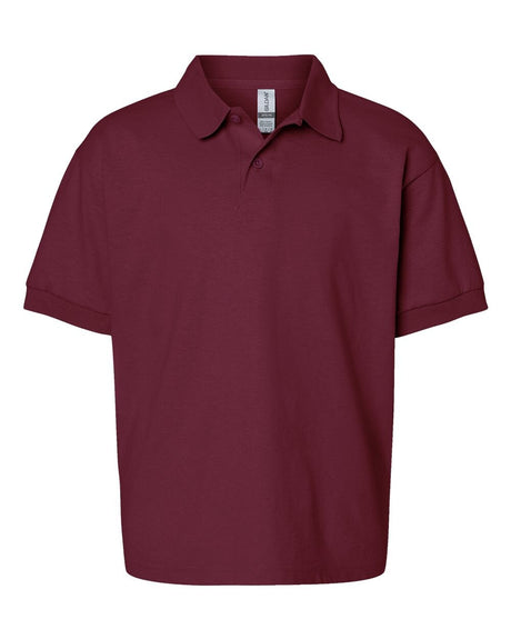 6 Pack: Gildan DryBlend® Youth Short Sleeve Jersey Polo