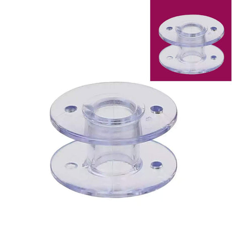 10 Pack Class 15 Bobbins Plastic for Sewing Machines #X52800150