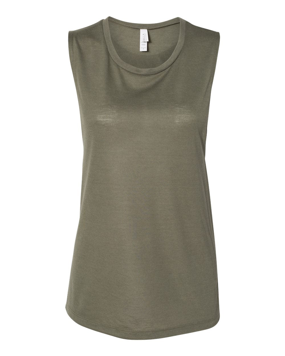 BELLA+CANVAS® Women's Flowy Scoop Muscle Tank - 8803