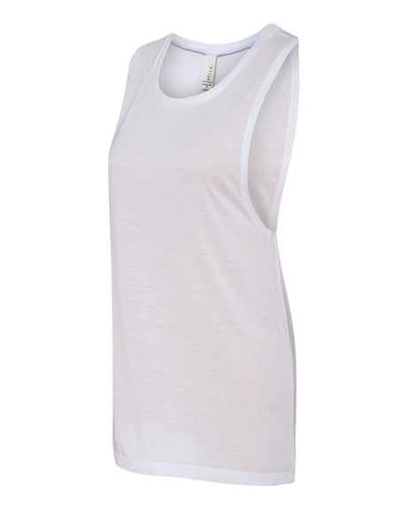 BELLA+CANVAS Women's Flowy Scoop Muscle Tank