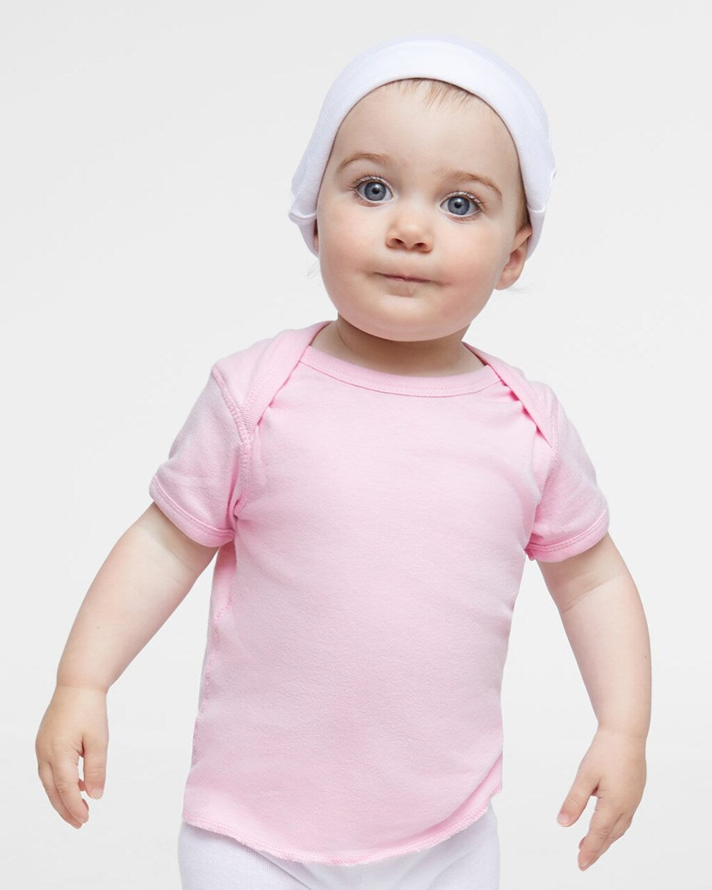 RADYAN® Infant Short Sleeve Baby Rib T-Shirt