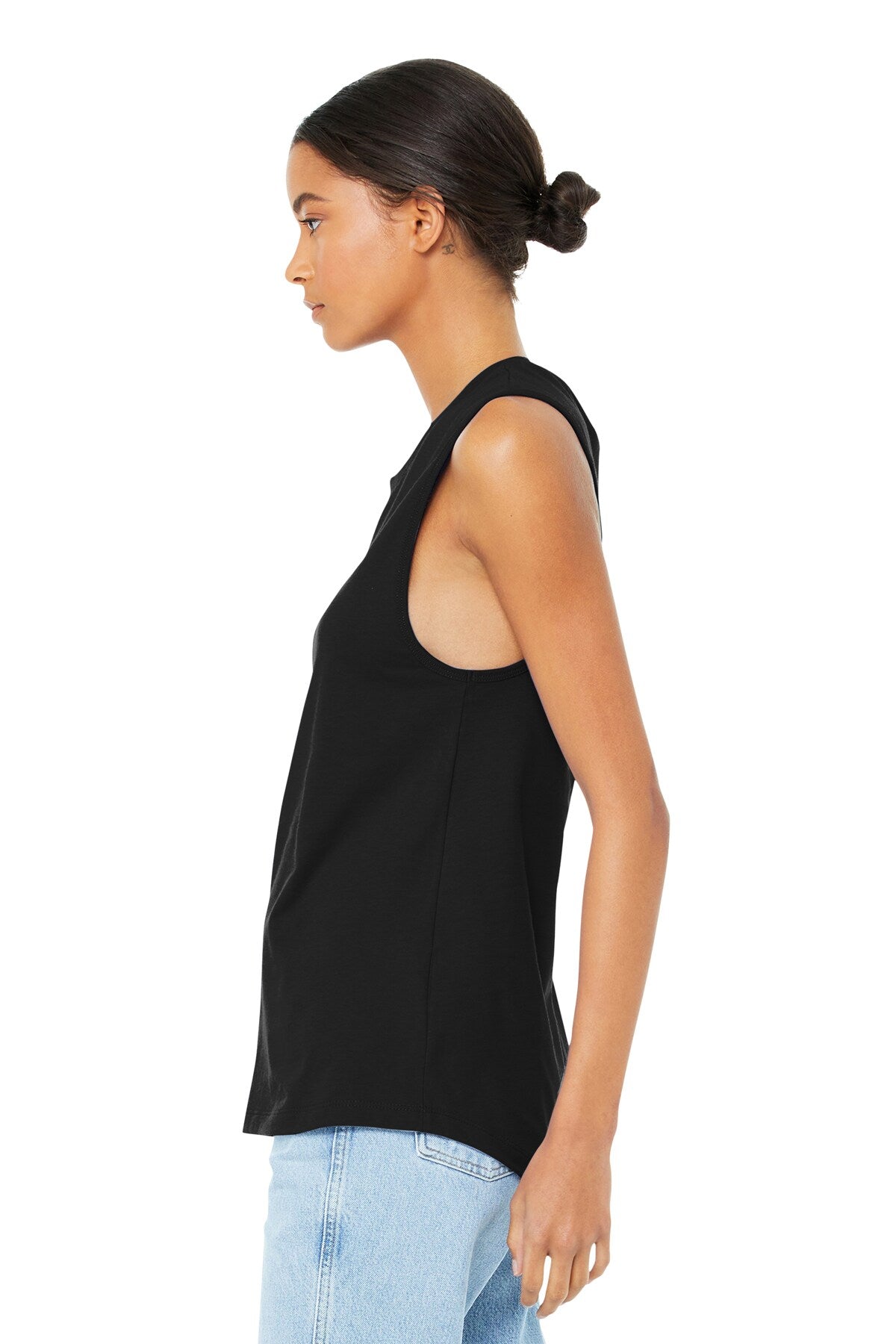 BELLA + CANVAS® Women’s Jersey Crewneck Muscle Tank