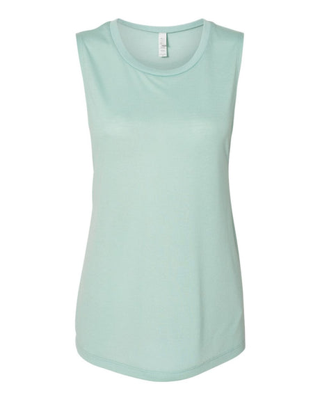 BELLA+CANVAS® Women's Flowy Scoop Muscle Tank - 8803