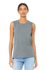 BELLA + CANVAS® Women’s Jersey Crewneck Muscle Tank
