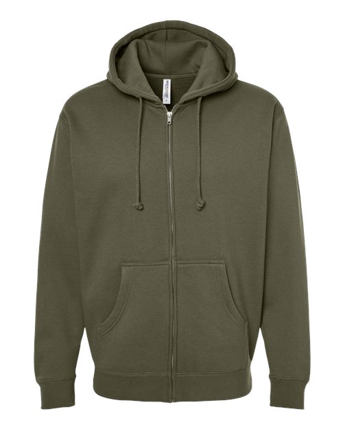 Independent Trading Co. Unisex Heavyweight Full-Zip Hooded Sweatshirt