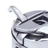 TOWA NBL Bobbin Case Silver Compact Metal Design for Smooth Thread Tension Sewing