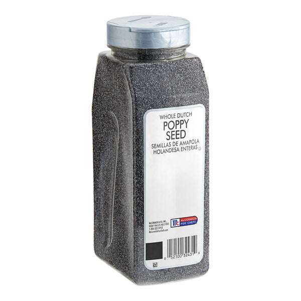 McCormick Culinary Whole Dutch Poppy Seeds 20 oz.