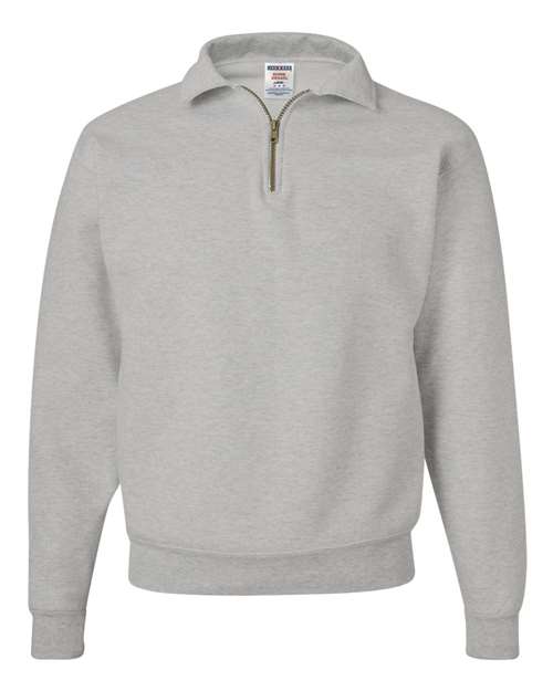 JERZEES Unisex Super Sweats NuBlend Quarter-Zip Cadet Collar Sweatshirt