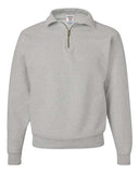 JERZEES Unisex Super Sweats NuBlend Quarter-Zip Cadet Collar Sweatshirt
