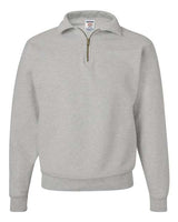 JERZEES Unisex Super Sweats NuBlend Quarter-Zip Cadet Collar Sweatshirt