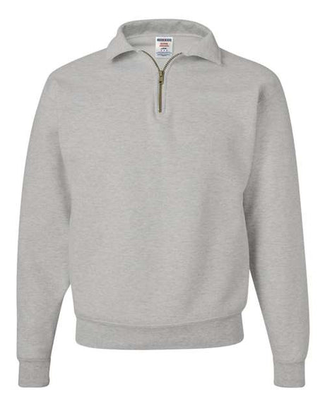 JERZEES Unisex Super Sweats NuBlend Quarter-Zip Cadet Collar Sweatshirt