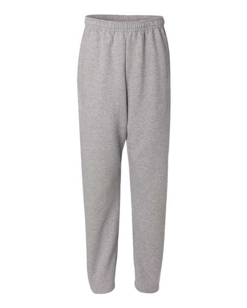 JERZEES Unisex NuBlend Open-Bottom Sweatpants with Pockets