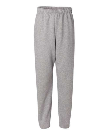 JERZEES Unisex NuBlend Open-Bottom Sweatpants with Pockets