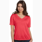 BELLA + CANVAS® Women’s Slouchy Short Sleeve V-Neck T-shirt